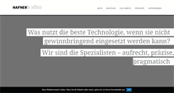 Desktop Screenshot of hafners-buero.de